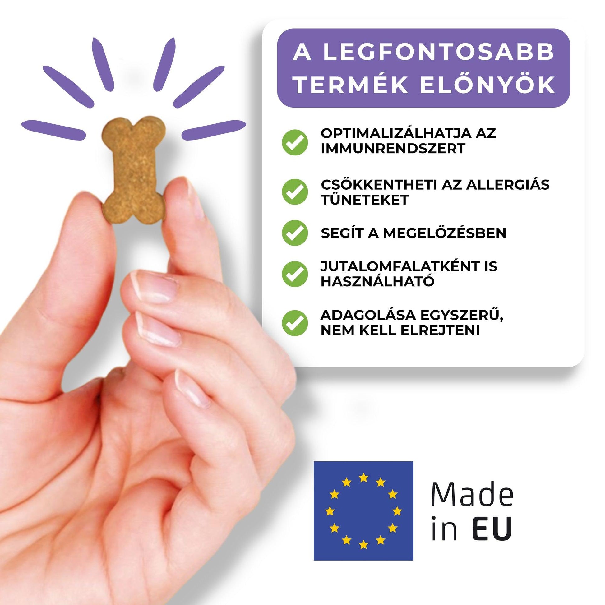 Hipoallergén Allergia Elleni Immunerősítő - www.wiss-pet.hu