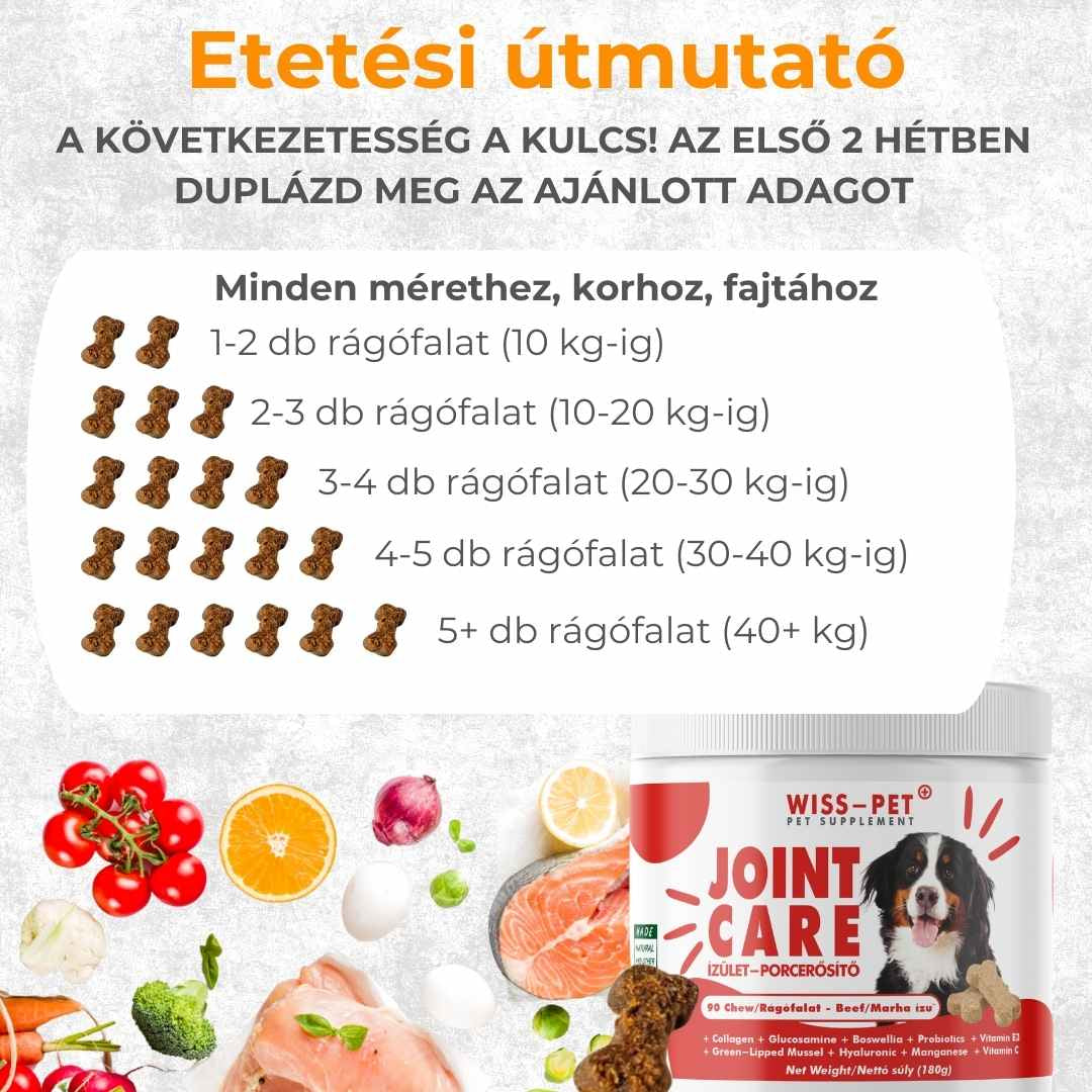 Ízületvédő és Porcerősítő Kutyáknak