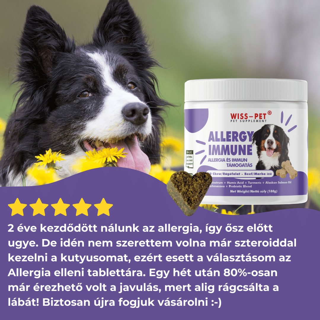 Allergia Elleni Immunerősítő Kutyáknak